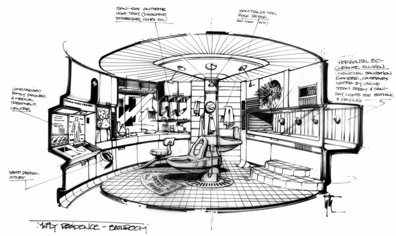Illustration for article titled Brand New Concept Art of Back to the Future Part II's 2015 Technology